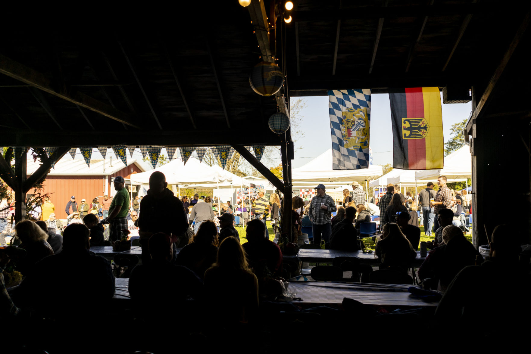 Drink, music flow at Oktoberfest